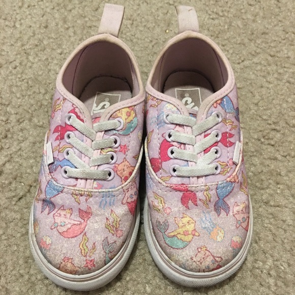 vans cat mermaid shoes